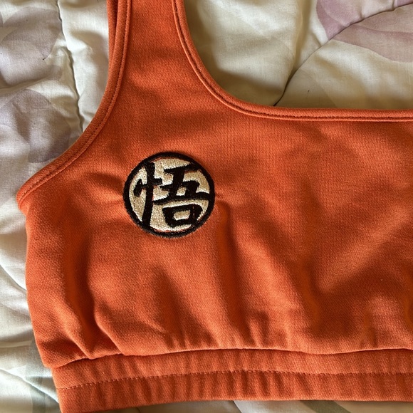 NWOT Dragon Ball embroidered lounge set Halloween costume - Picture 3 of 3